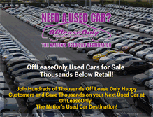 Tablet Screenshot of offleaseonly.net